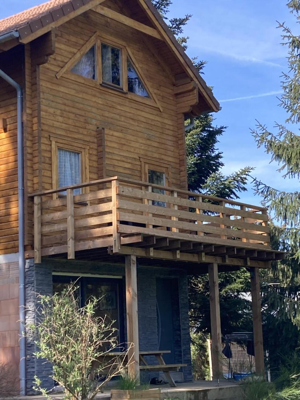 Chalet Authentique Au Calme, En Lisiere De Foret, Montagne, Sentiers 15Mn Gerardmer & Alsace "Chalet Mon Beau Sapin" Anould Eksteriør billede