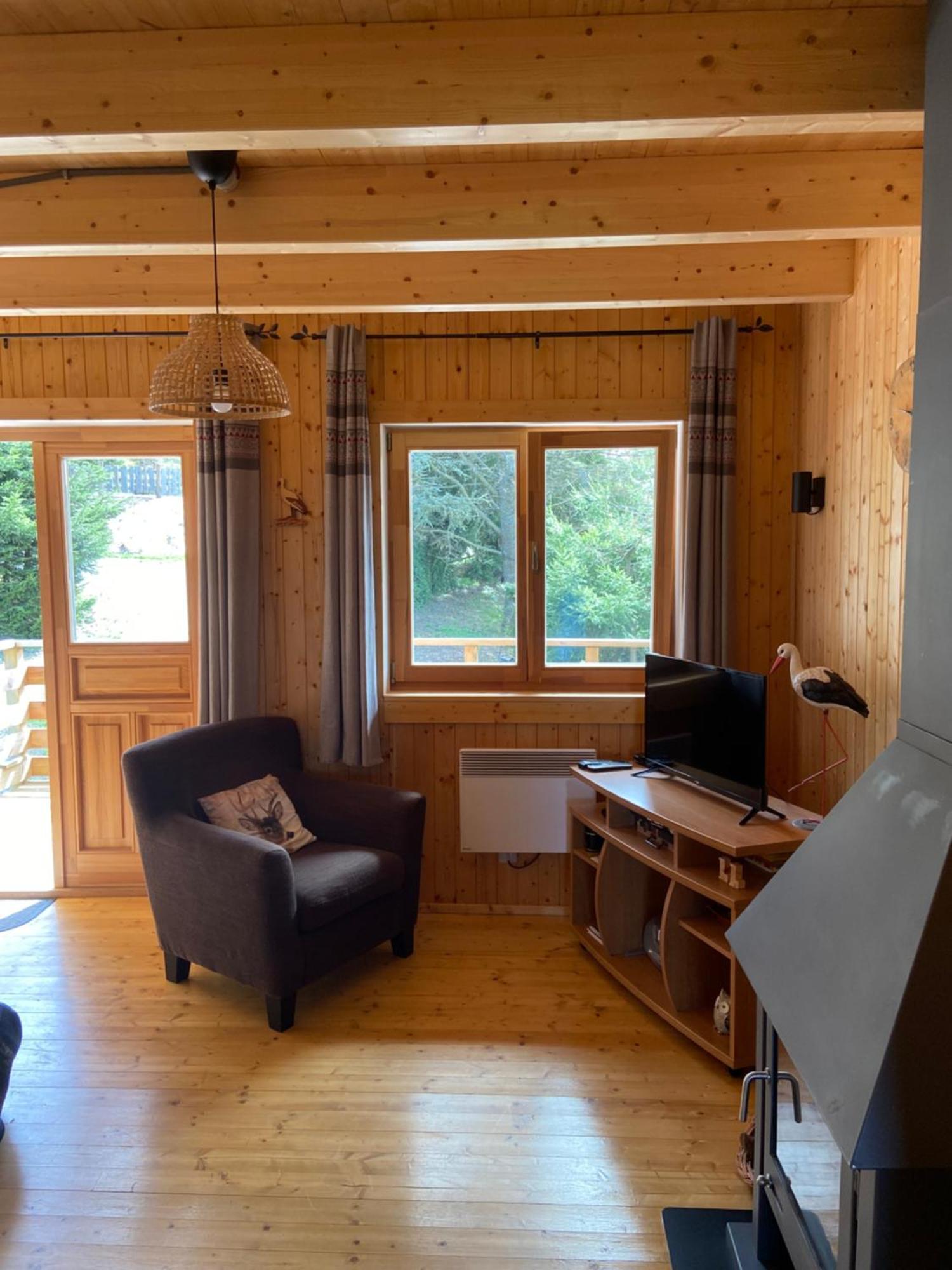 Chalet Authentique Au Calme, En Lisiere De Foret, Montagne, Sentiers 15Mn Gerardmer & Alsace "Chalet Mon Beau Sapin" Anould Eksteriør billede