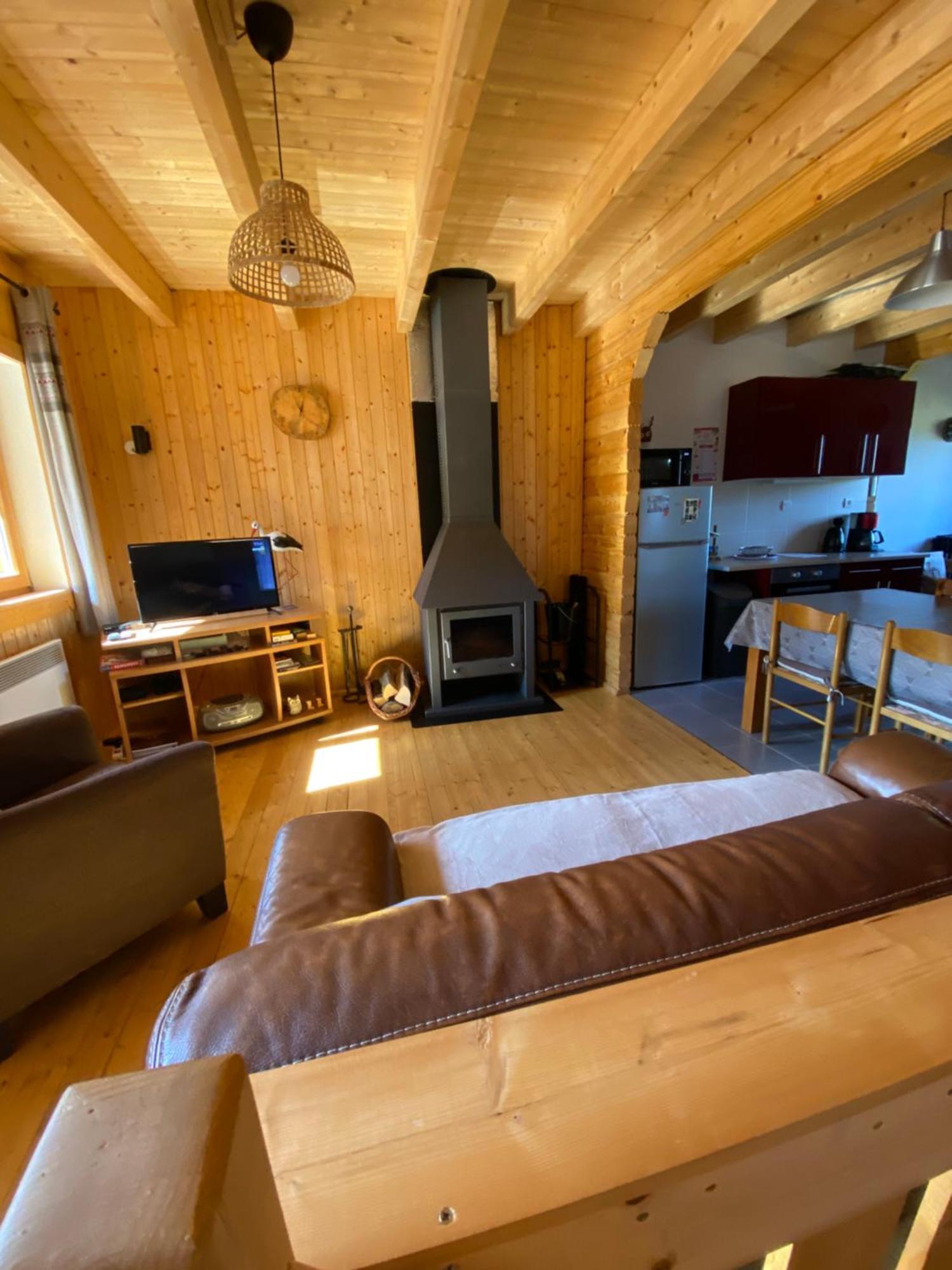 Chalet Authentique Au Calme, En Lisiere De Foret, Montagne, Sentiers 15Mn Gerardmer & Alsace "Chalet Mon Beau Sapin" Anould Eksteriør billede